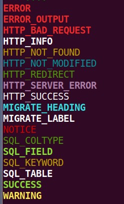 the style of output